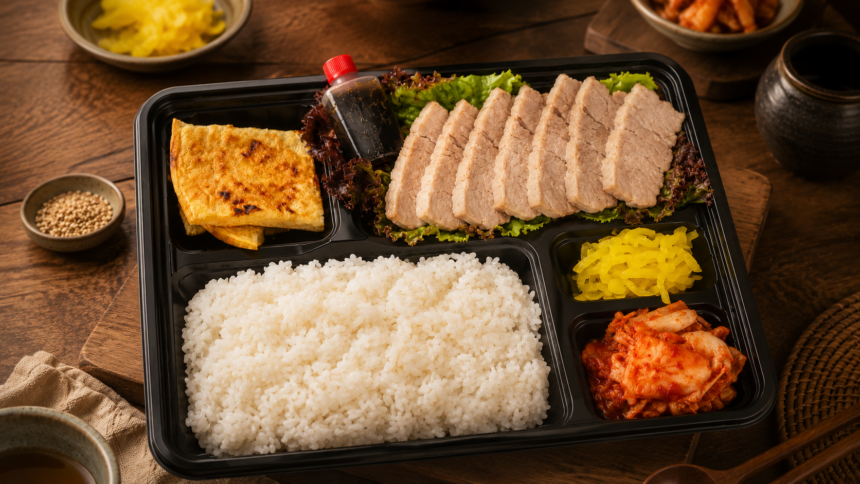ぷるぷるポッサム弁当