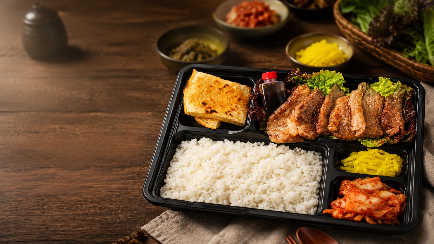 黒毛和牛カルビ弁当